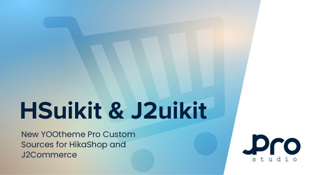 New J2Commerce and HikaShop Bridges for YOOtheme Pro